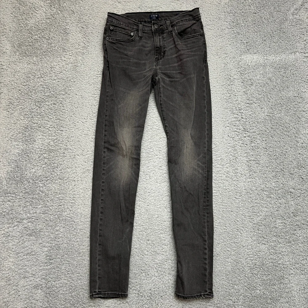 J.Crew Slim Jeans Mens 30x32 Grey Excellent Flex Stretch Denim Faded Wash‎